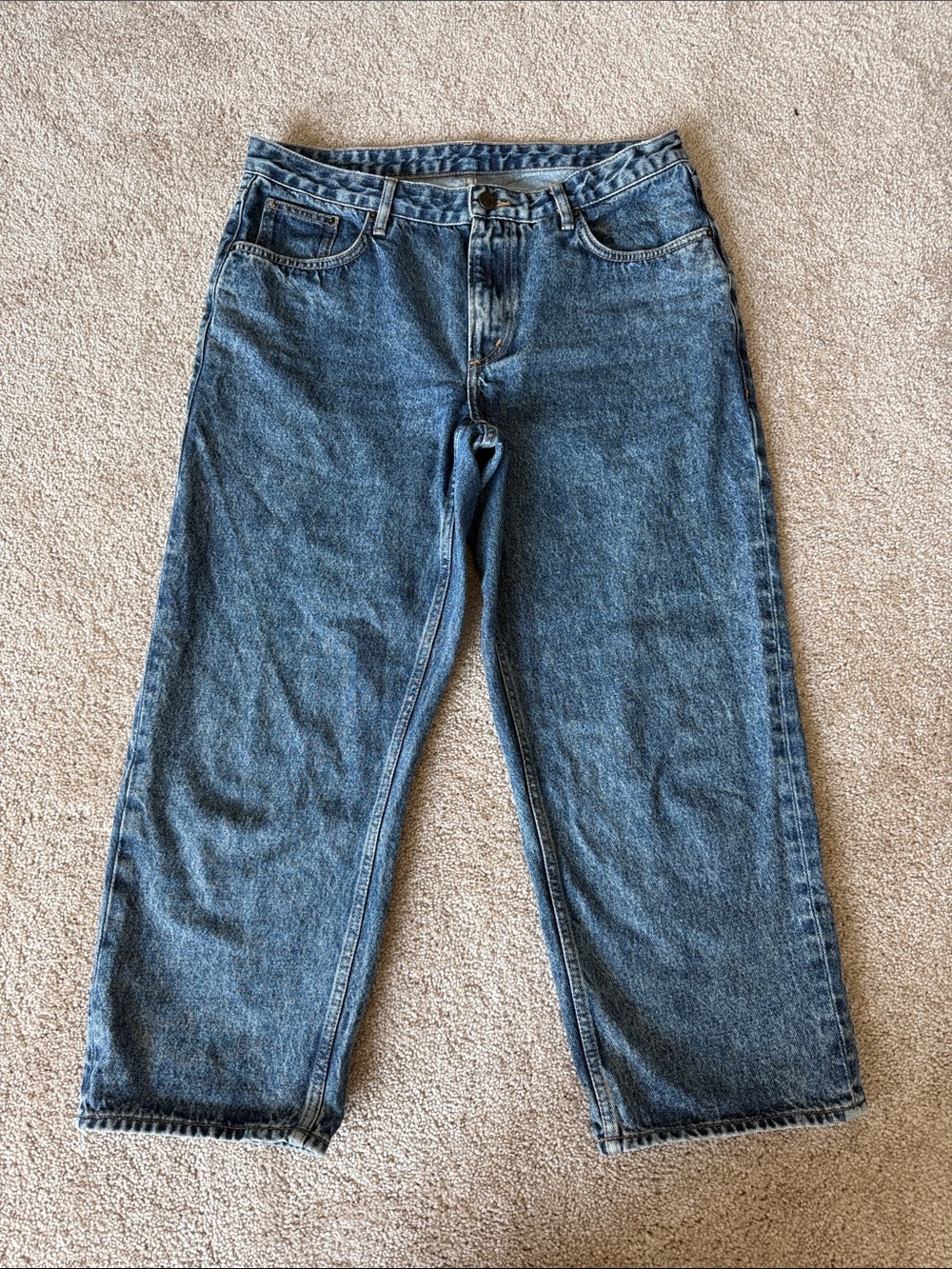 American Vintage Driot Boyfriend Medium Wash Jeans - Picture 4 of 10